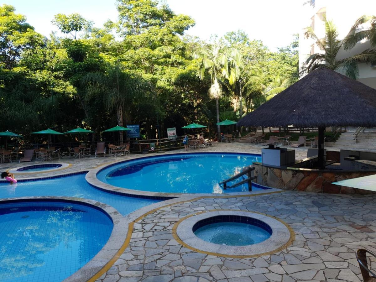 Paradise Temporada Cobertura Com 2 Suites Churrasqueira No Thermas Paradise - Rio Quente Exterior photo