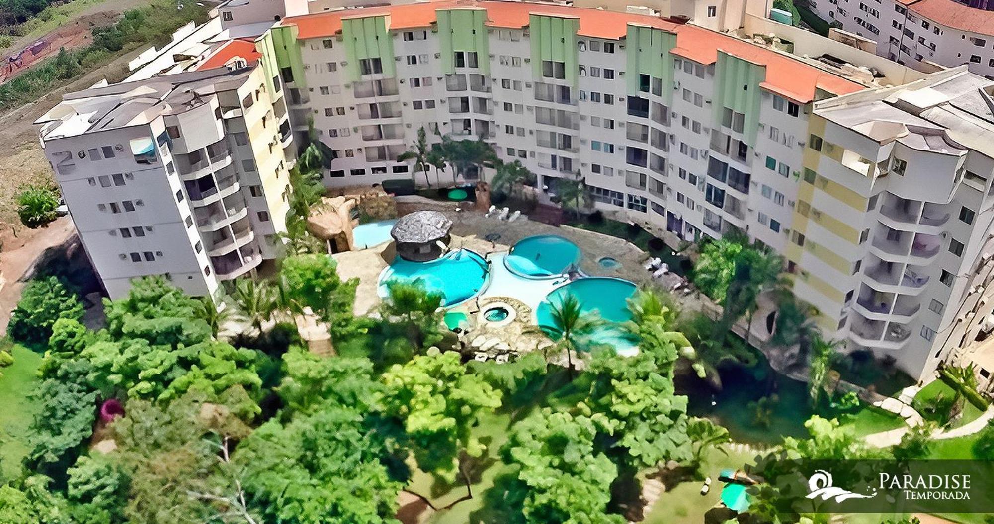 Paradise Temporada Cobertura Com 2 Suites Churrasqueira No Thermas Paradise - Rio Quente Exterior photo